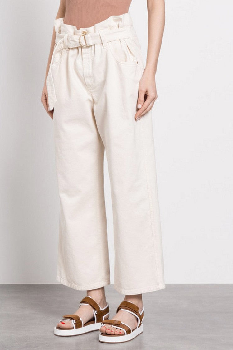 Brunello Cucinelli Cream Cotton Jeans
