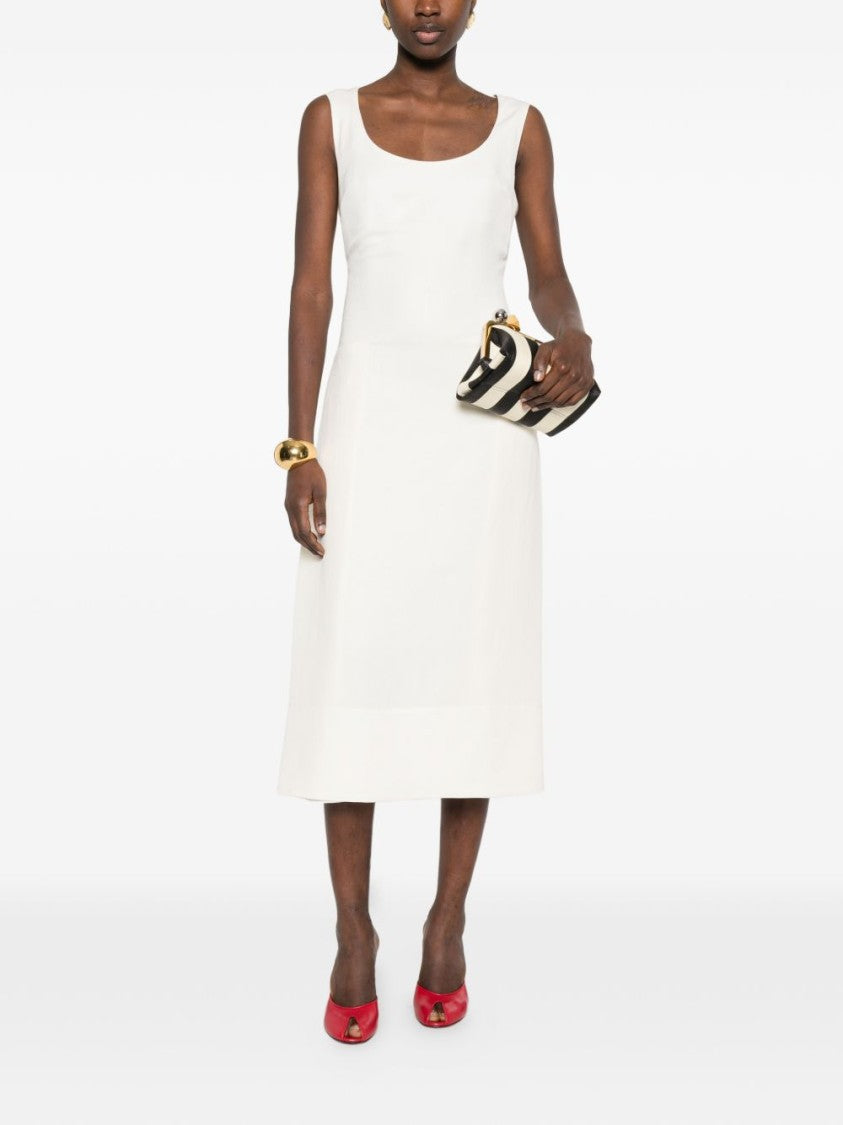 Jacquemus Midi Dress With Square Neckline