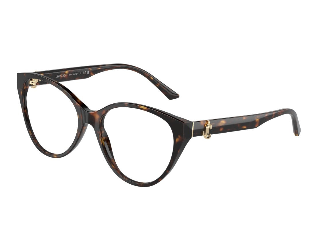 Jimmy Choo Gold 0Jc3009 Tortoiseshell Cat-Eye Round Sunglasses