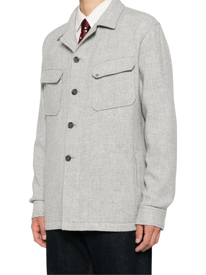 Tagliatore Textured Calvin Overshirt