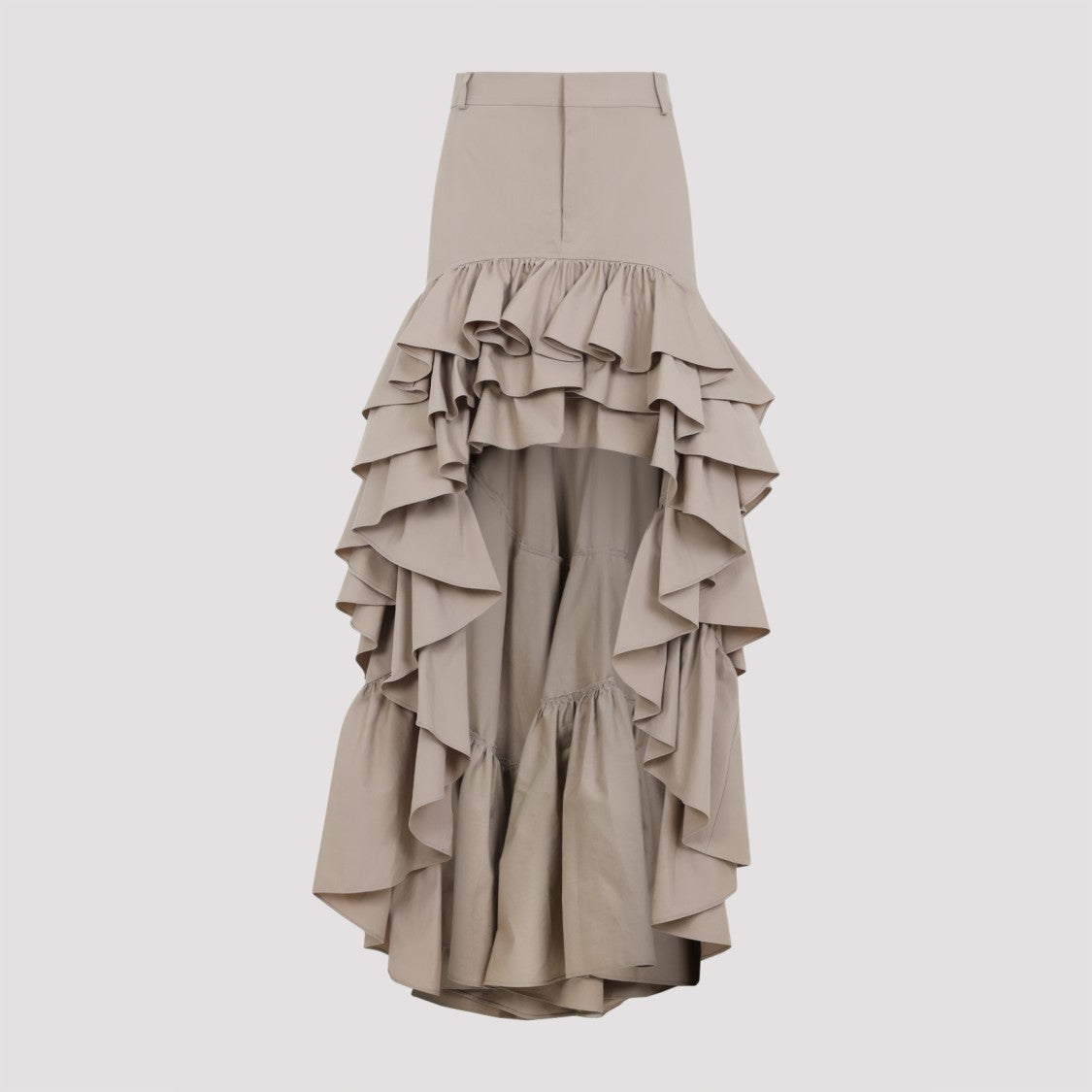 Moschino Beige High-Waisted Skirt