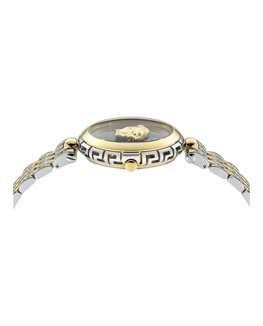 Versace Medusa Heritage Bracelet Watch With Two-Tone Case