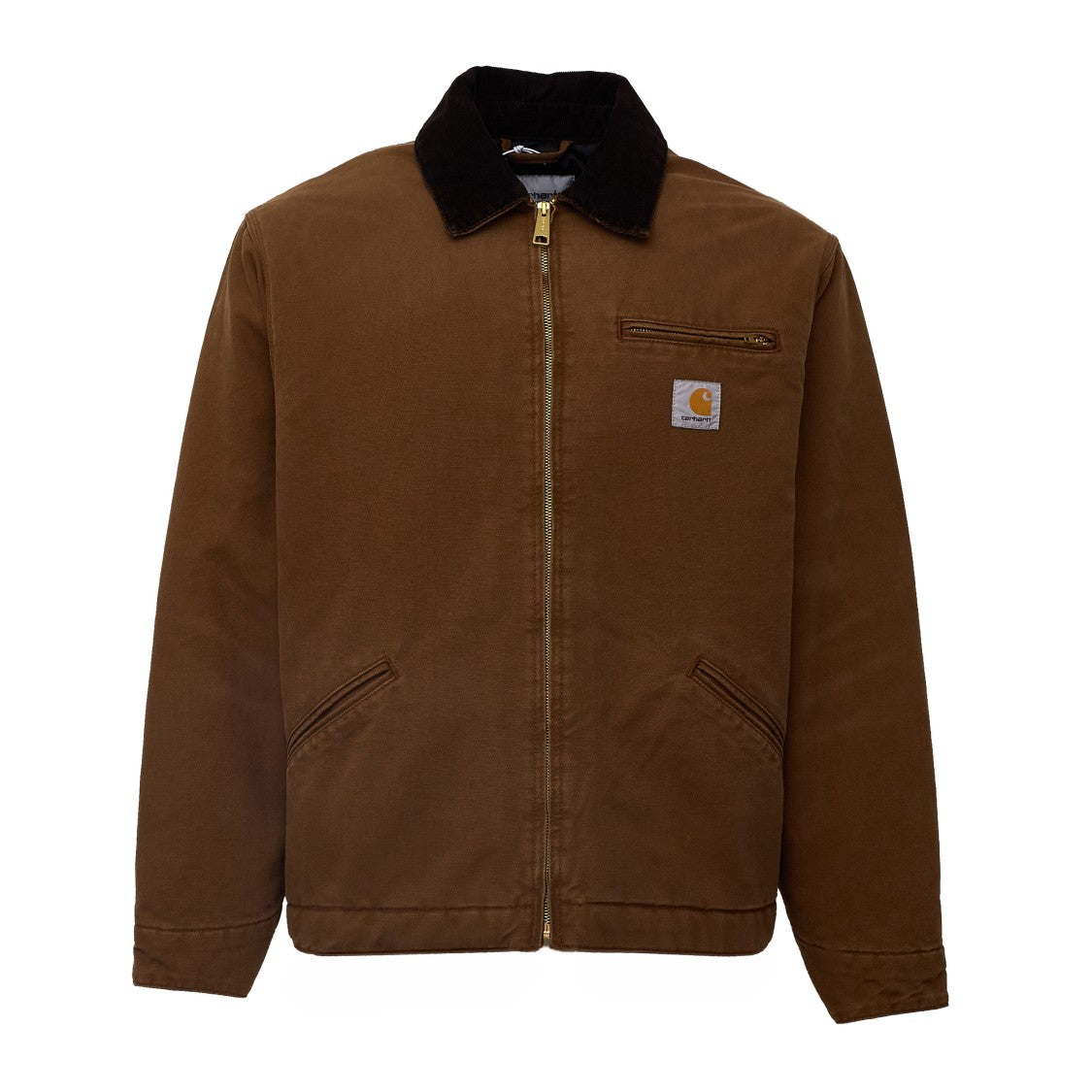 Carhartt Wip Og Detroit Diamond-Quilted Corduroy Collar Jacket