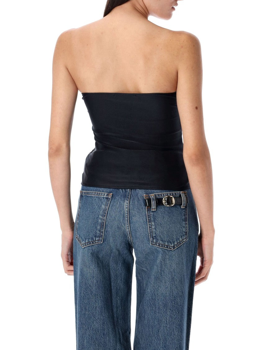 Coperni Multi Buckle Bustier Top