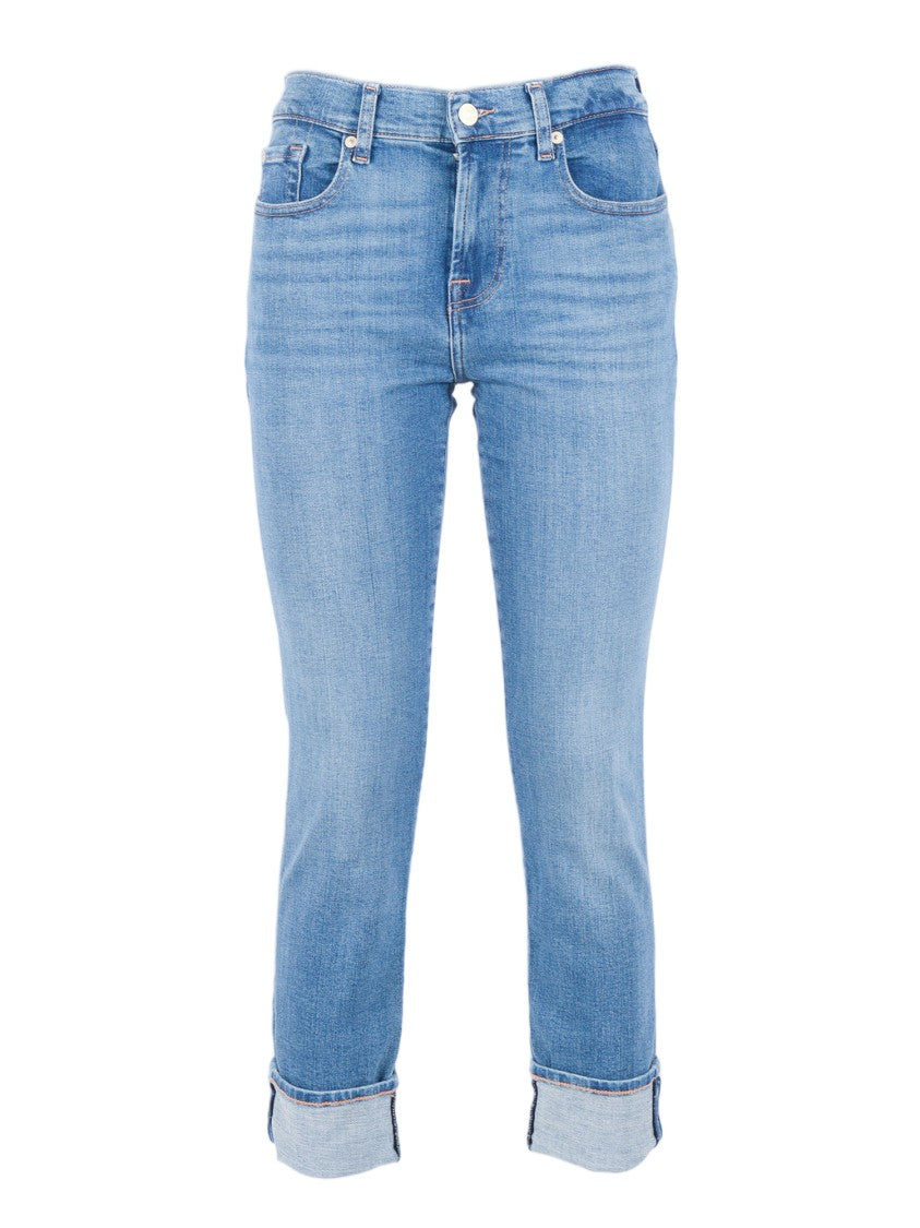 7 For All Mankind Retro Fade Relaxed Skinny Jeans