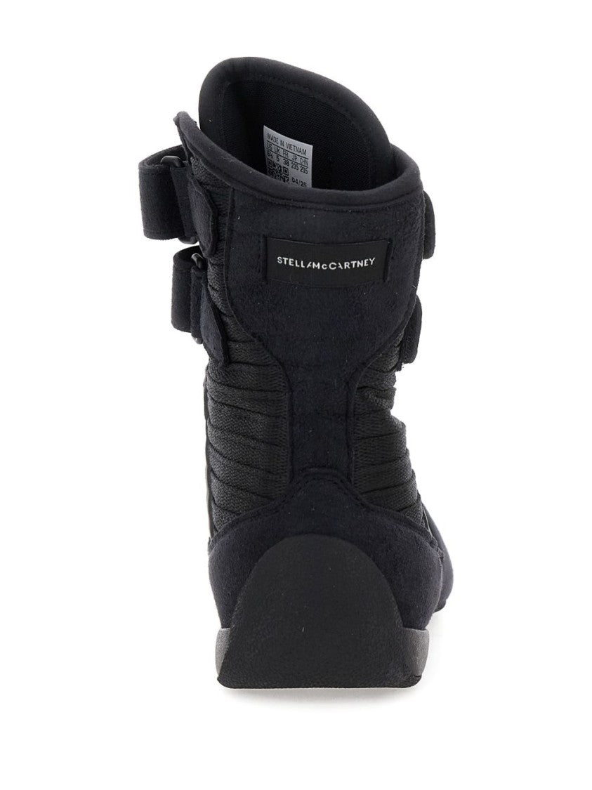 Stella Mccartney High-Top Sneakers In Black With Silhouette