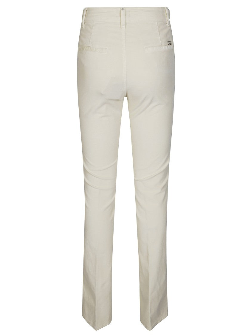 Liu Jo Smooth Velvet Straight-Leg Pants