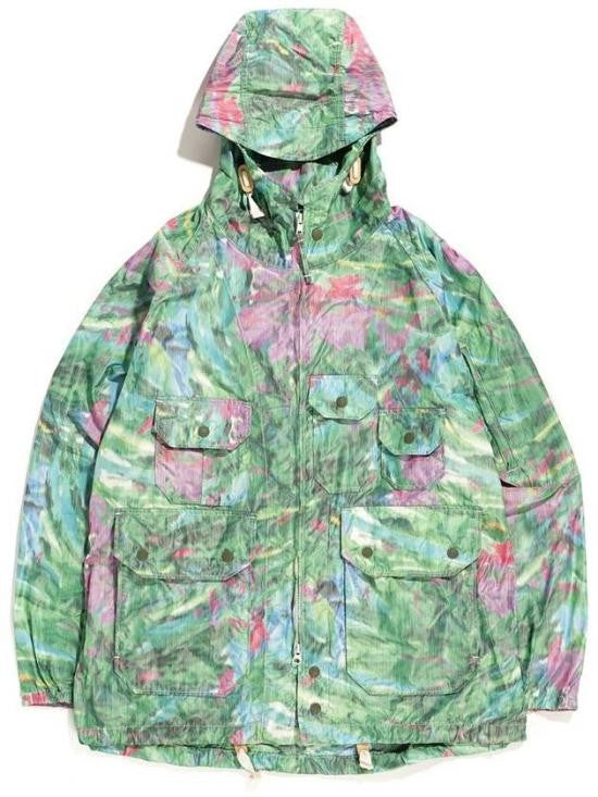 Engineered Garments Casual Jacket With Abstract Pattern And Functional Design