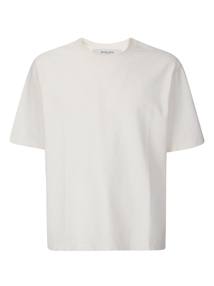 Golden Goose Relaxed Fit Logo Patch T-Shirt