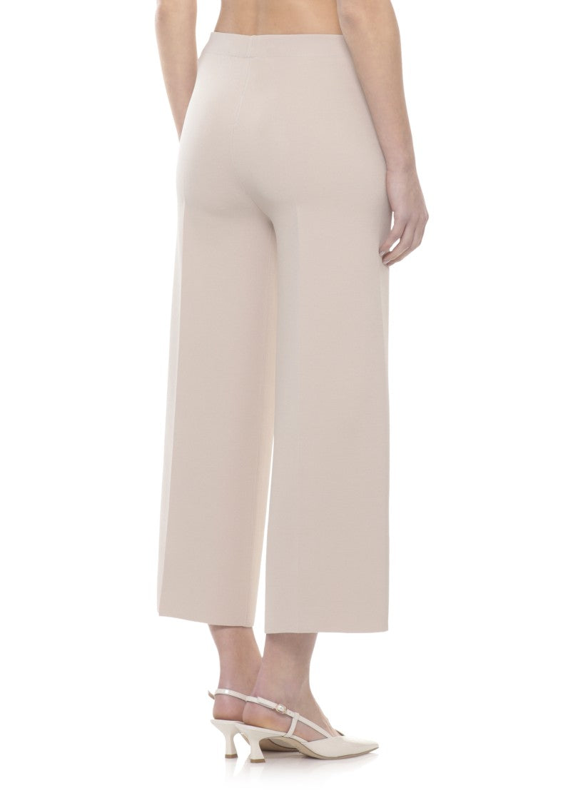 D. Exterior Viscose Straight-Leg Pants