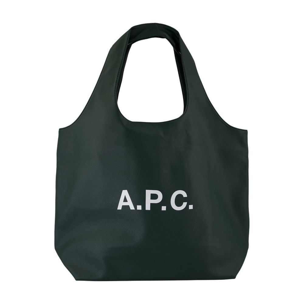 A.P.C. Ninon Shopper Bag - Synthetic - Green