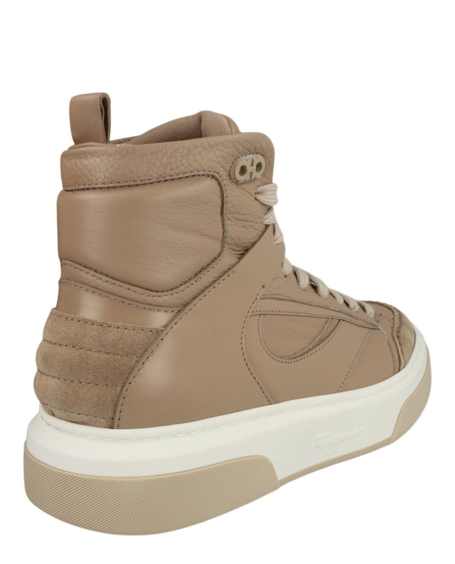 Ferragamo Cassio High-Top Sneakers