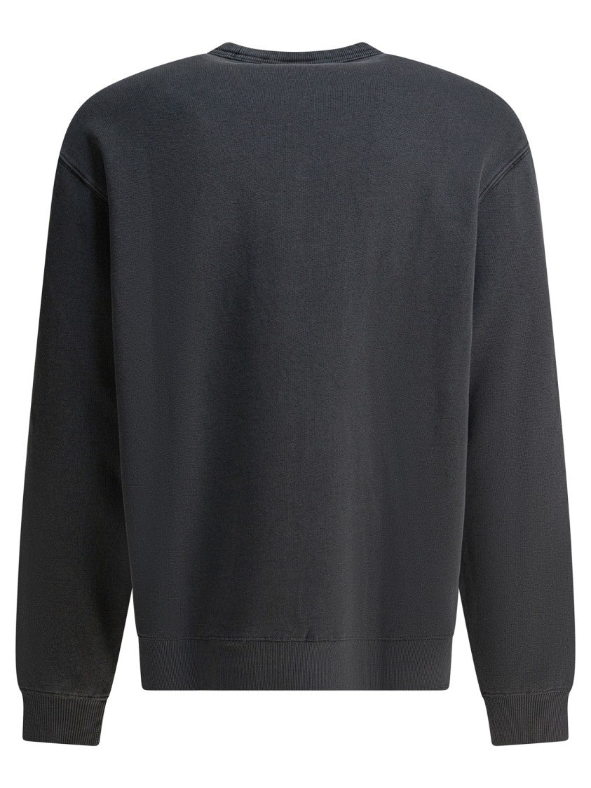 Carhartt Wip Crewneck Sweatshirt With Balloon Cut And Distressed Finish