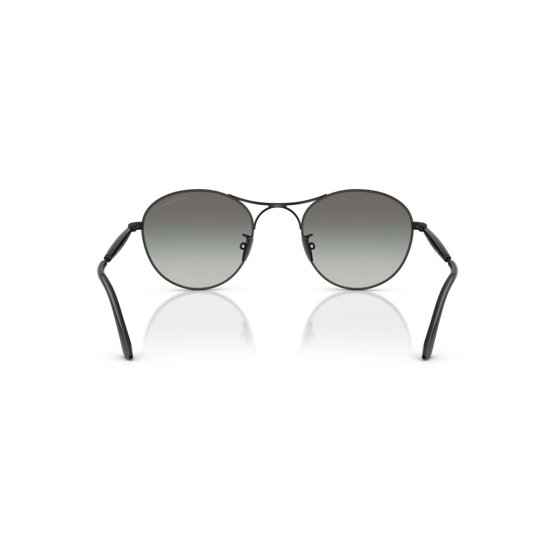 Giorgio Armani 0Ar6177 Round Gradient Lens Sunglasses With Double Bridge Design