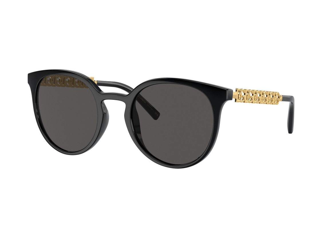 Dolce & Gabbana Black 0Dg6189u Round Sunglasses