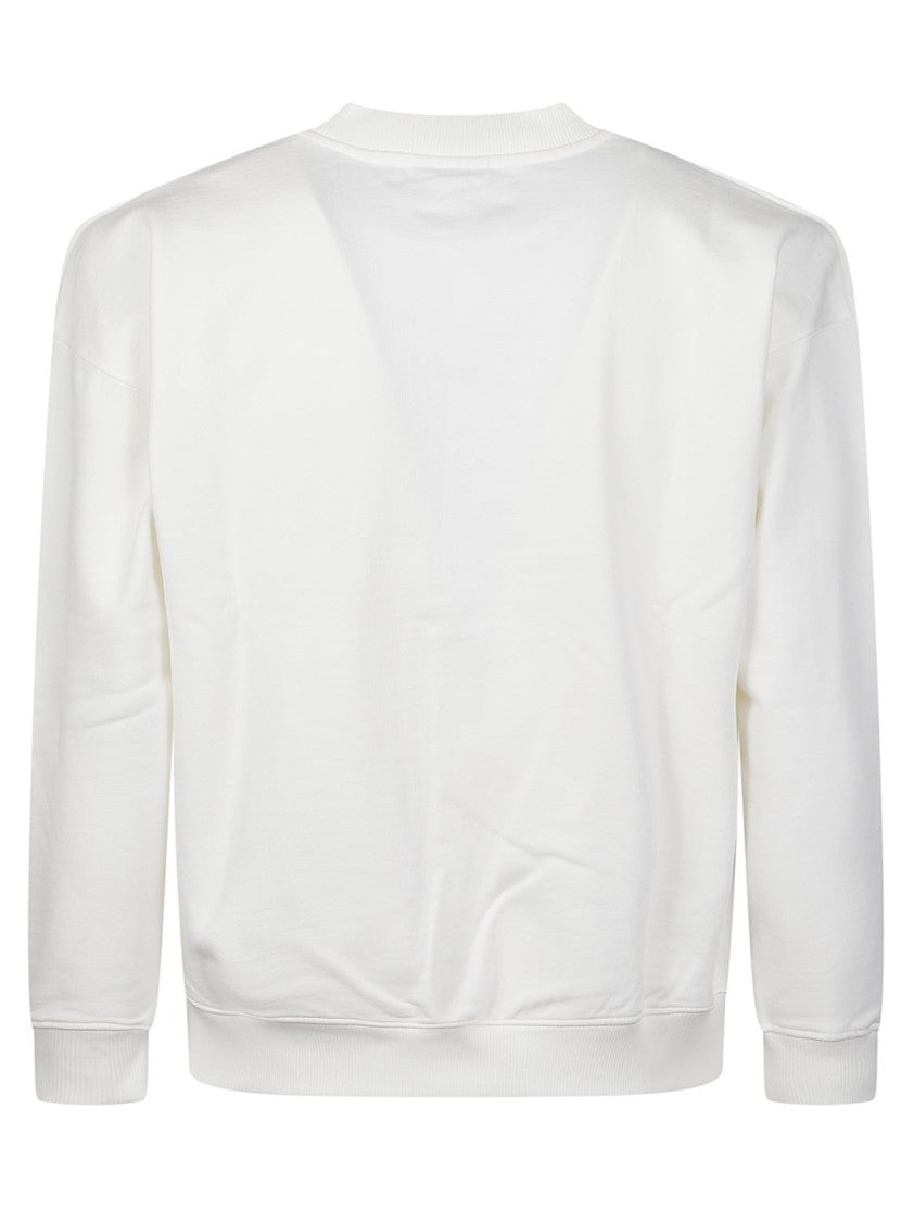 Drôle De Monsieur Gambling Hall Vintage-Inspired Printed Cotton Sweatshirt