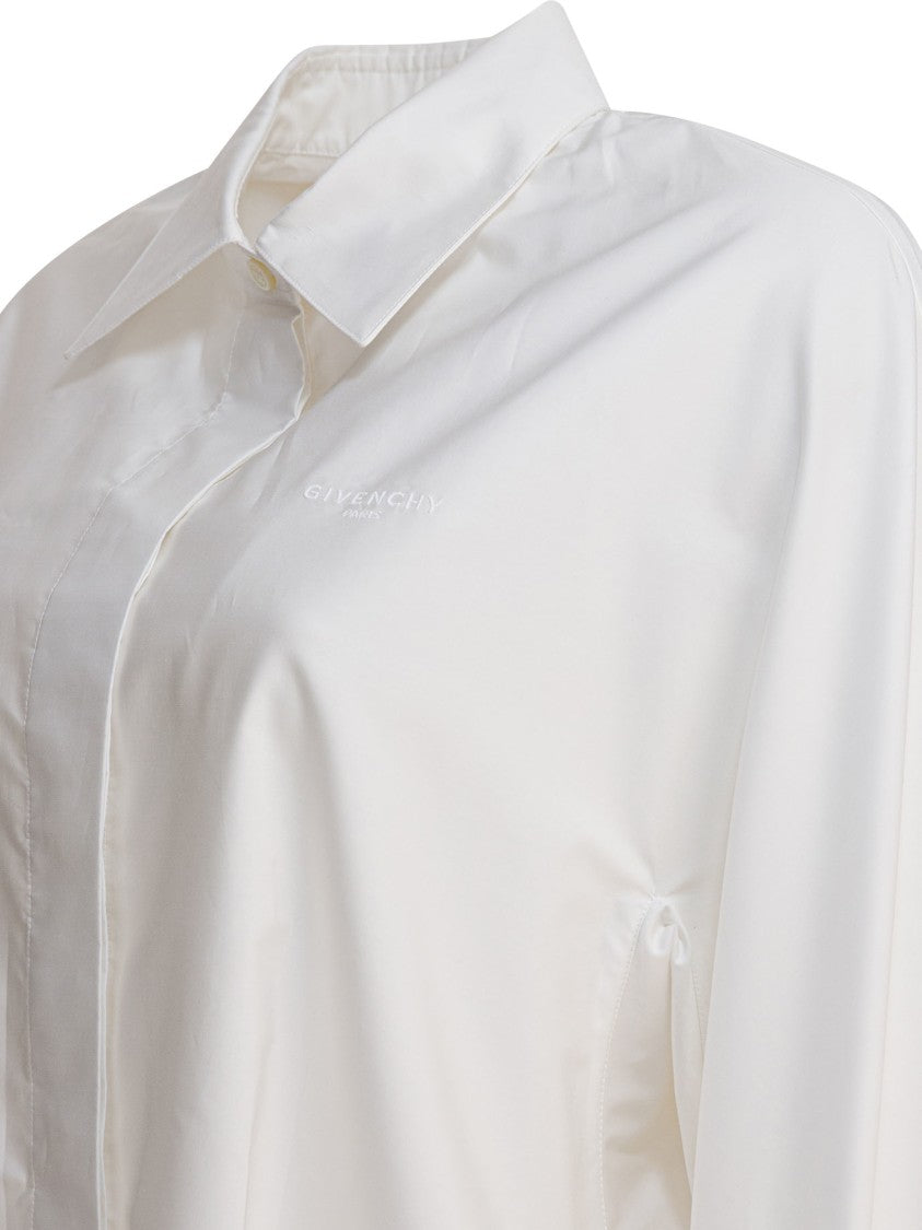 Givenchy Cocoon Shirt With Embroidered Detailing