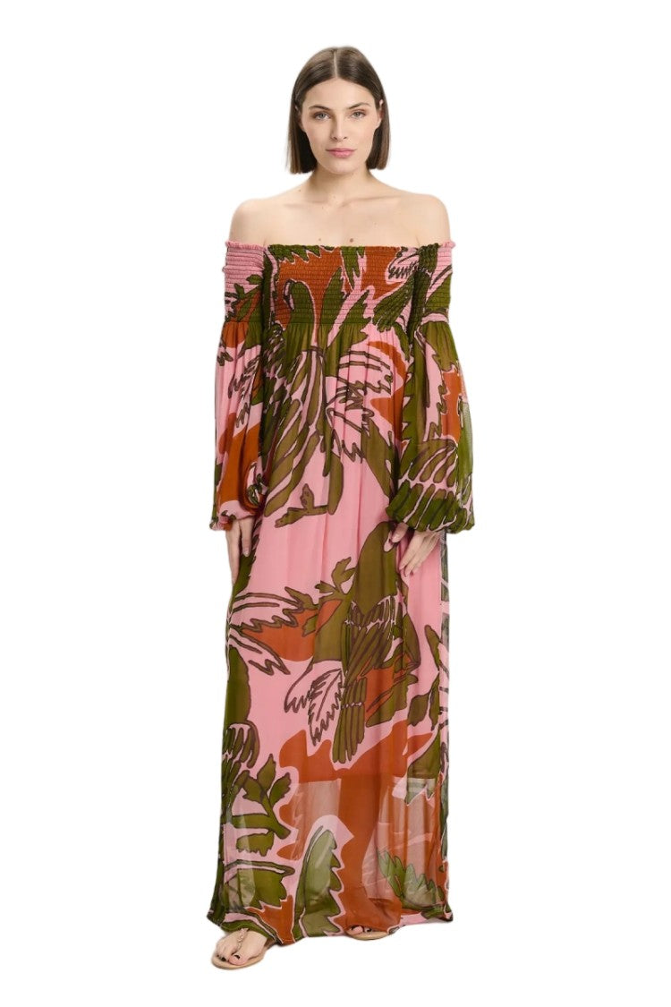 Miss June Olympe Maxi Dress Pink