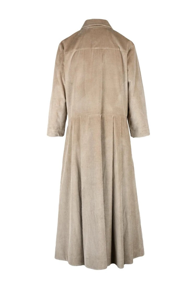 Max Mara Vanessa Velvet Dress - Beige