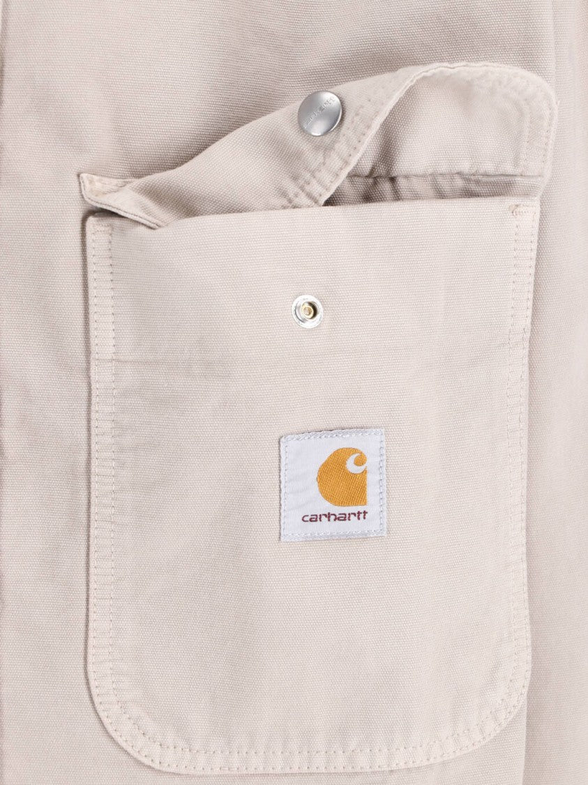 Carhartt Wip Beige Prescot Corduroy Collar Cotton Jacket