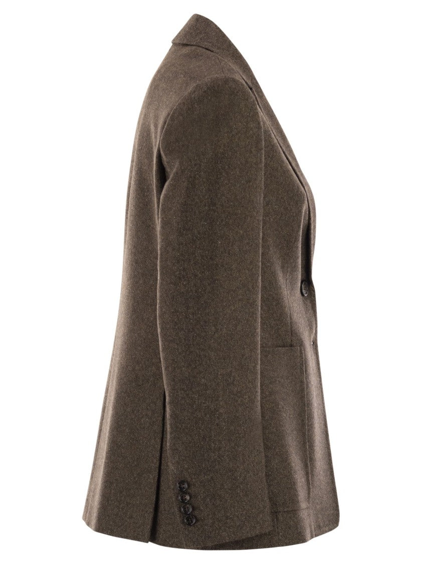 Max Mara Bermuda1234 Wool Tweed Jacket
