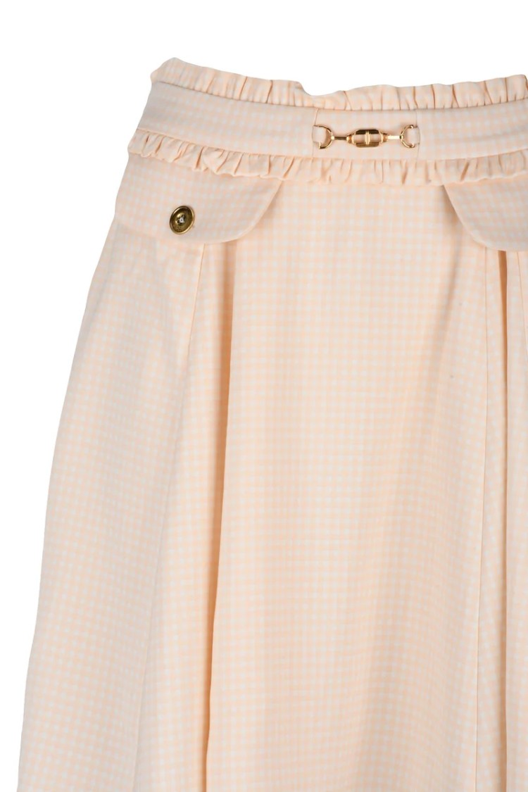 Elisabetta Franchi A-Line Skirt - Pink