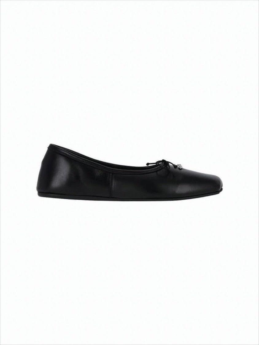 Vivienne Westwood Nappa Leather Flats With Rounded Toe
