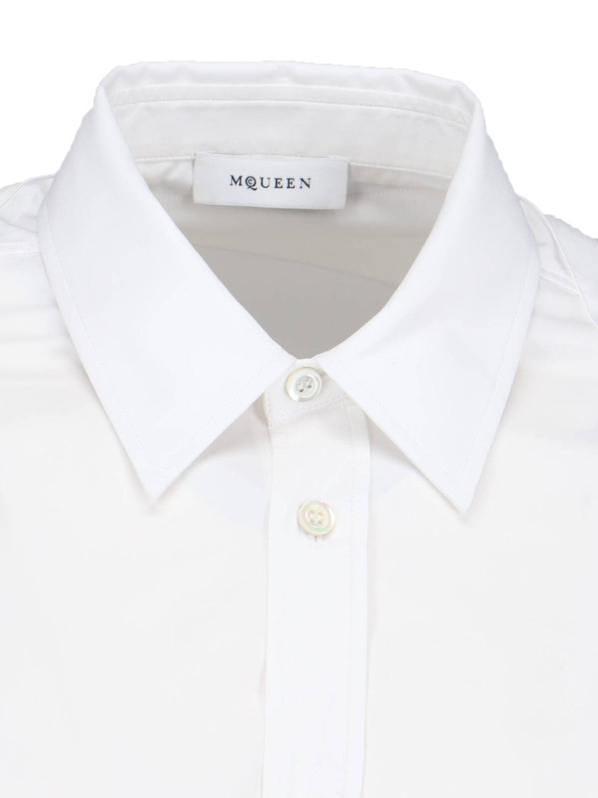 Alexander Mcqueen Harness' Arrow Shirt – White