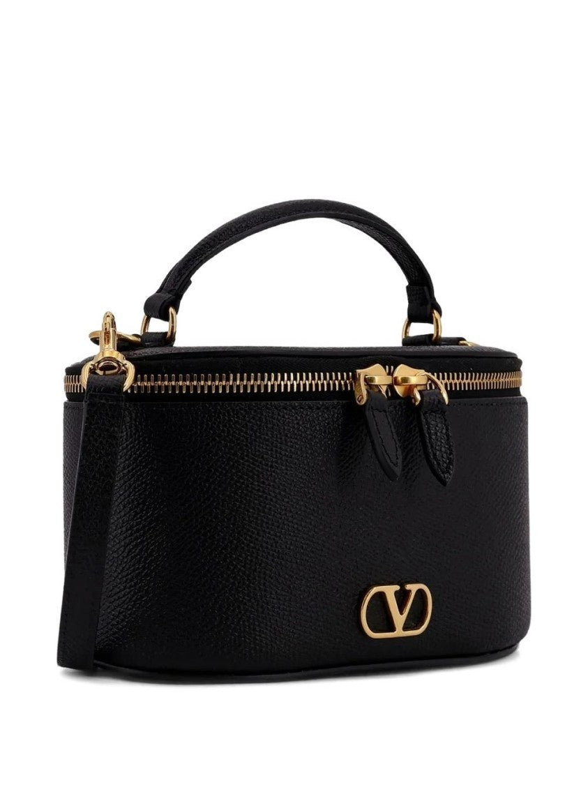 Valentino Garavani Structured Pebbled Texture Handbag