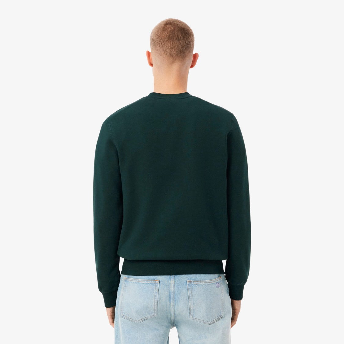 Lacoste Crocodile Landscape Print Sweatshirt