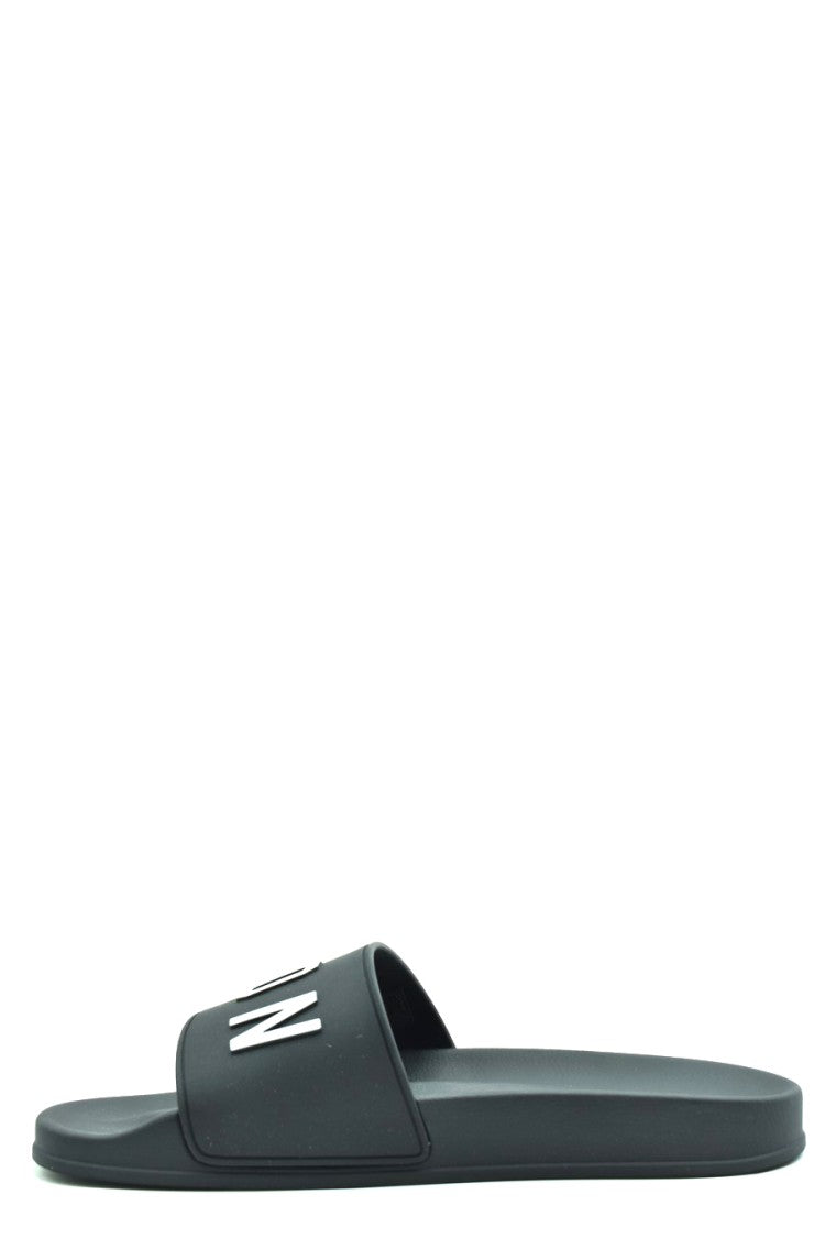 Dsquared2 Black Polyesster Sandals