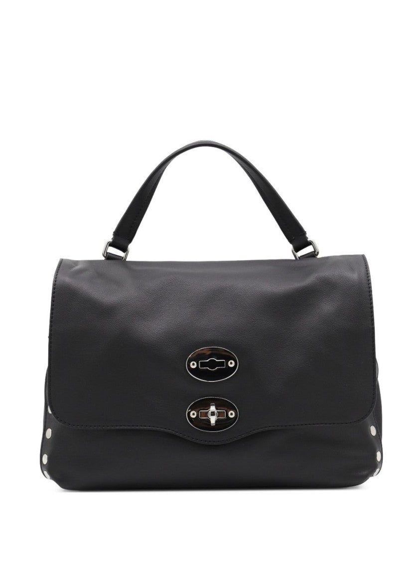 Zanellato Rectangular Handbag In Smooth Calf Leather