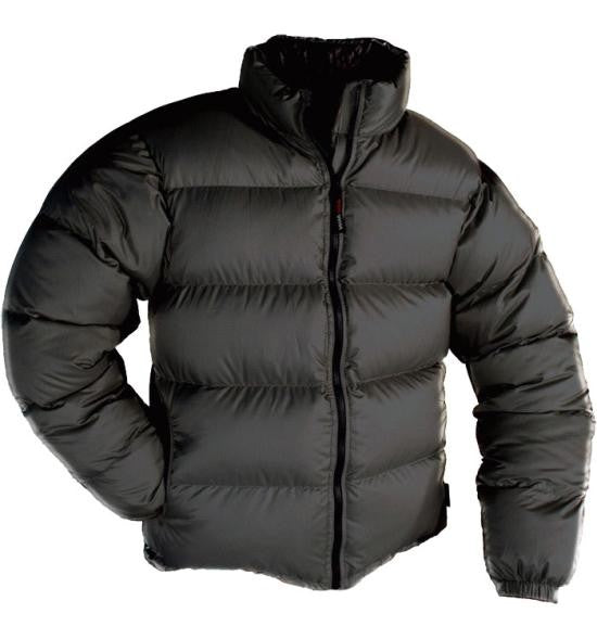 Other Brands Insulated Puffer Jacket With High Collar And Zipper Closure