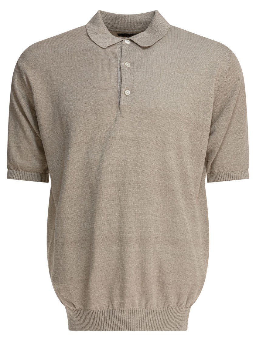 Beams Plus Hemp Polo Shirt