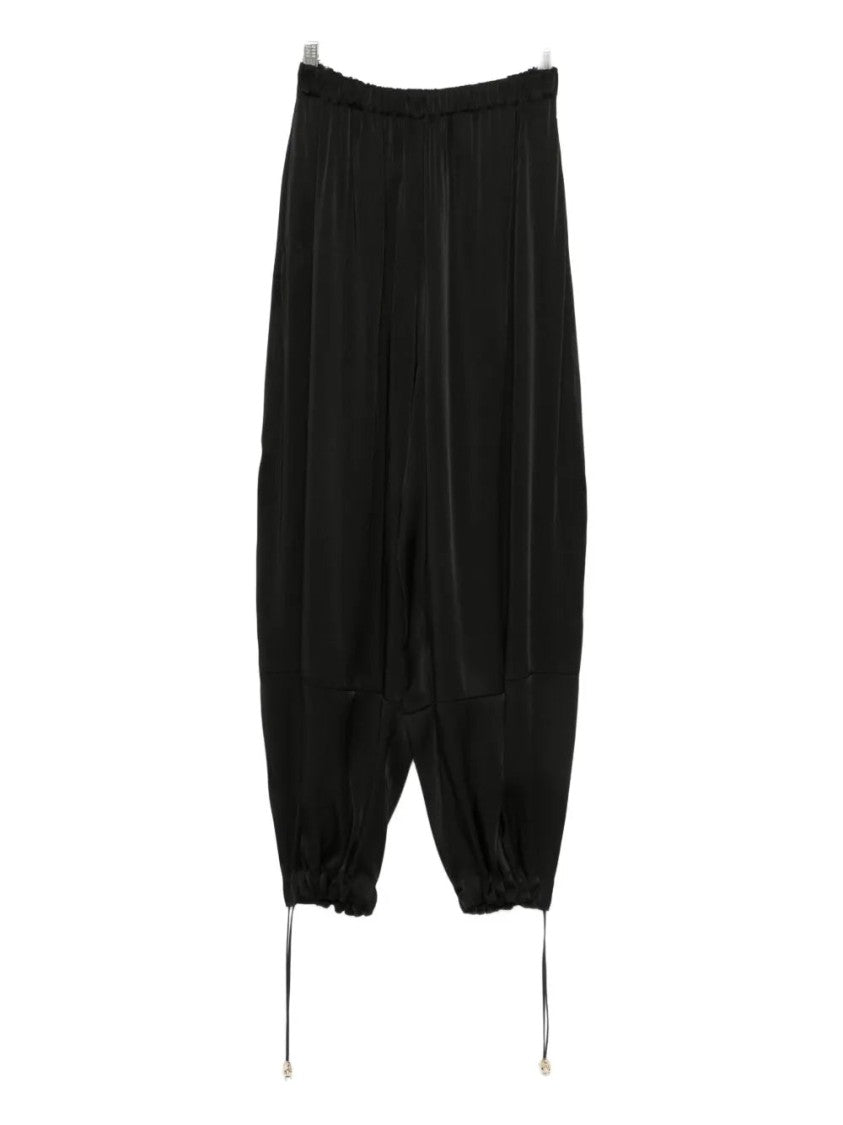 Fabiana Filippi Elastic-Waist Drawstring Trousers