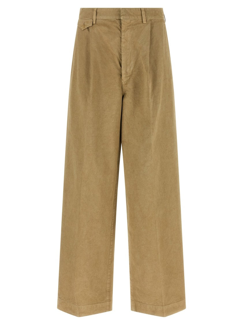 Auralee Finx Cotton Pants