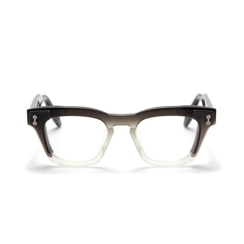 Akoni Ara Bold Rectangular Eyeglasses With Gradient Transition