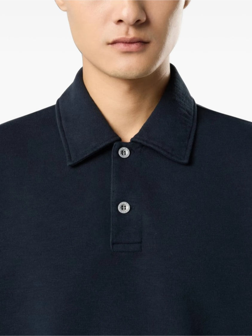 Stone Island Cotton Pullover Polo Shirt