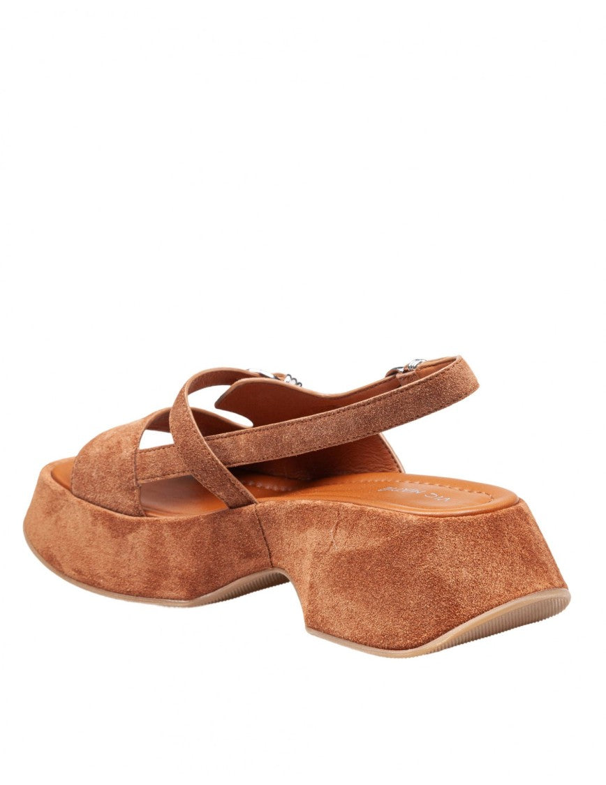 Vic Matié Sensory Sandal With Split Color Design