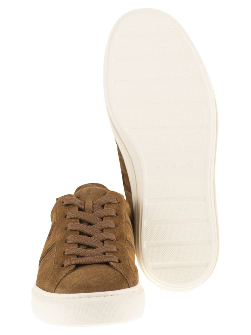 Hogan Suede Leather Rebel Sneakers