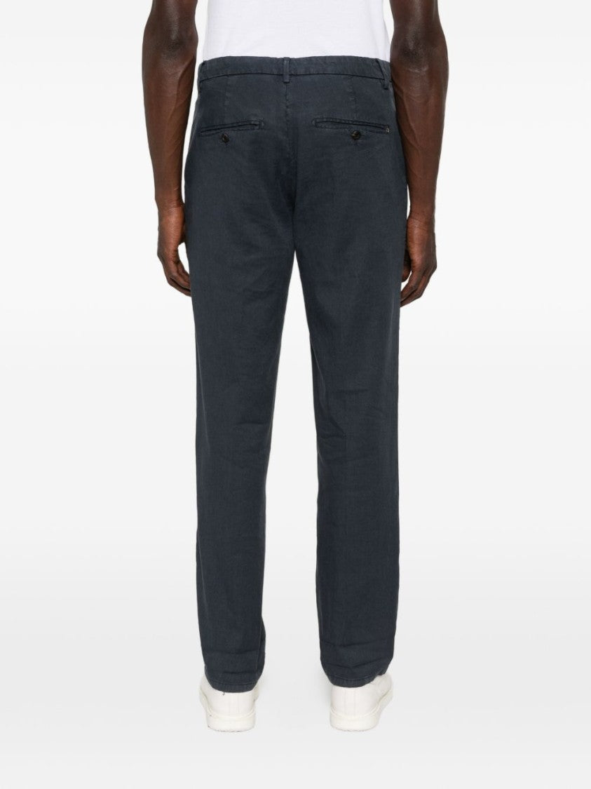 Dondup Blue Button-Fastening Jetted Jeans