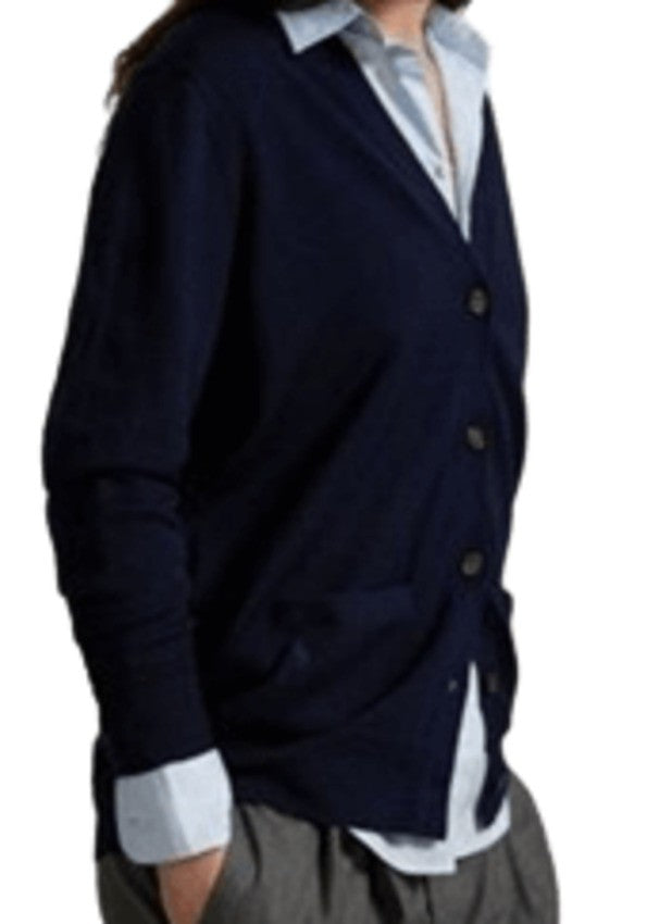 Polo Ralph Lauren V-Neck Italian Wool Cardigan