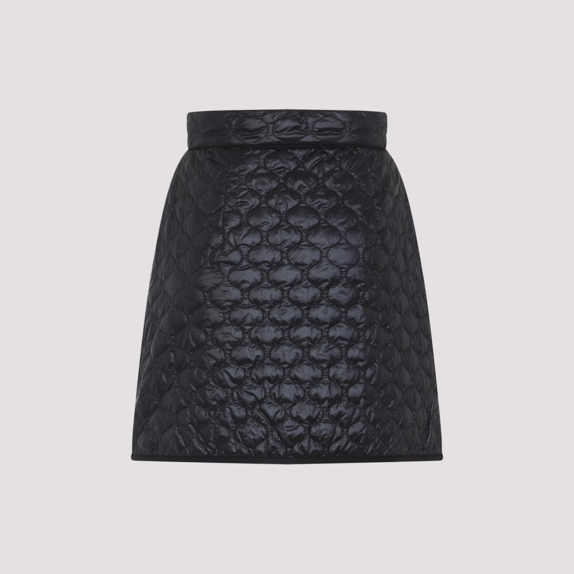 Moncler Black Polyamide Mini Skirt