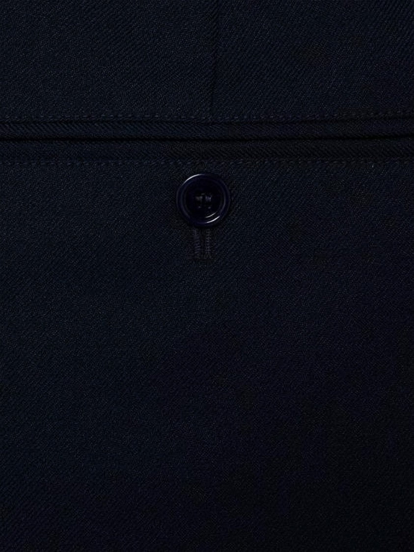 Gucci Tailored Straight-Leg Suit Pants With Subtle Striped Detail