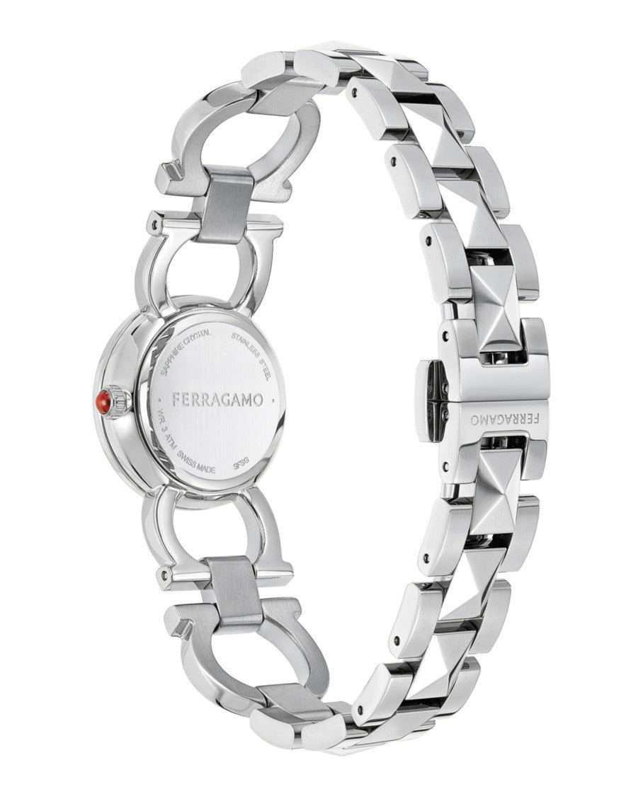 Ferragamo Double Gancini Stud Bracelet Watch