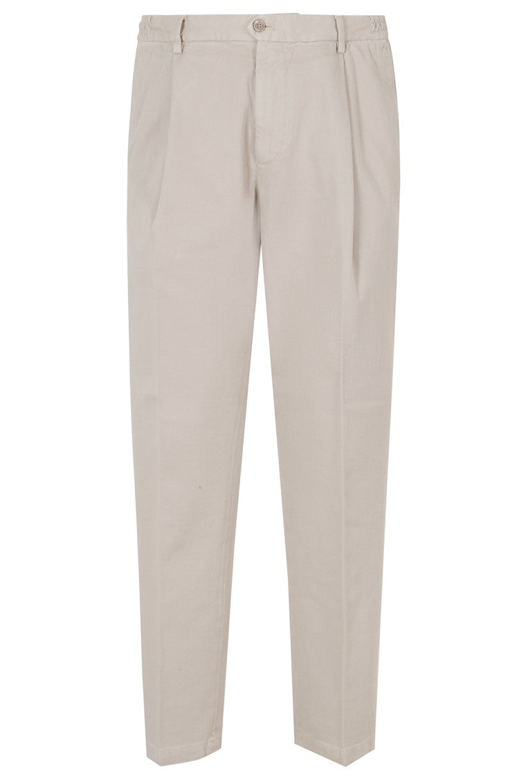 Briglia Straight-Leg Sand Pants With Invisible Zip Closure