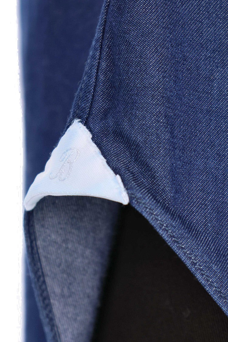 Barba Dandylife Line Tailored Denim Shirt