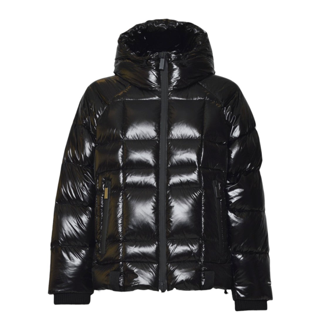 Dsquared2 Black Puffer Jacket With Quilted Design