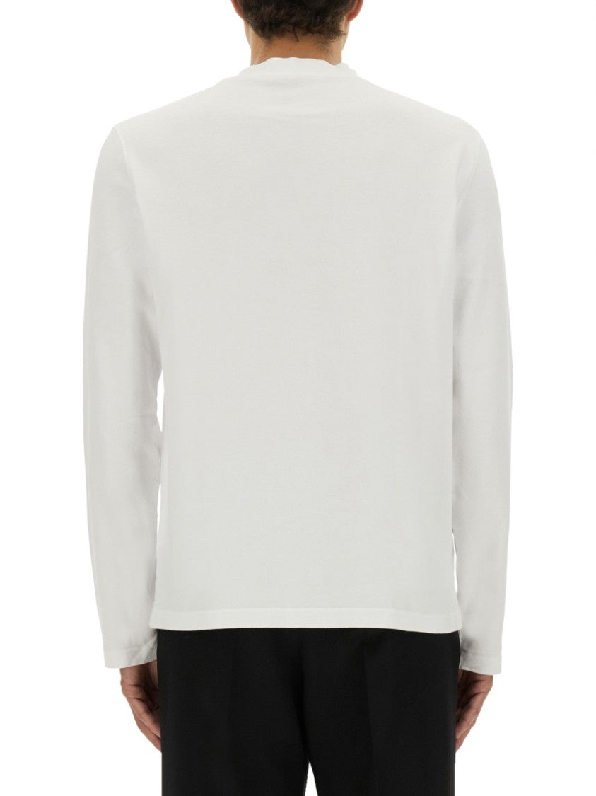 Jacquemus Relaxed-Fit Long-Sleeved Cotton T-Shirt With Minimalist Design