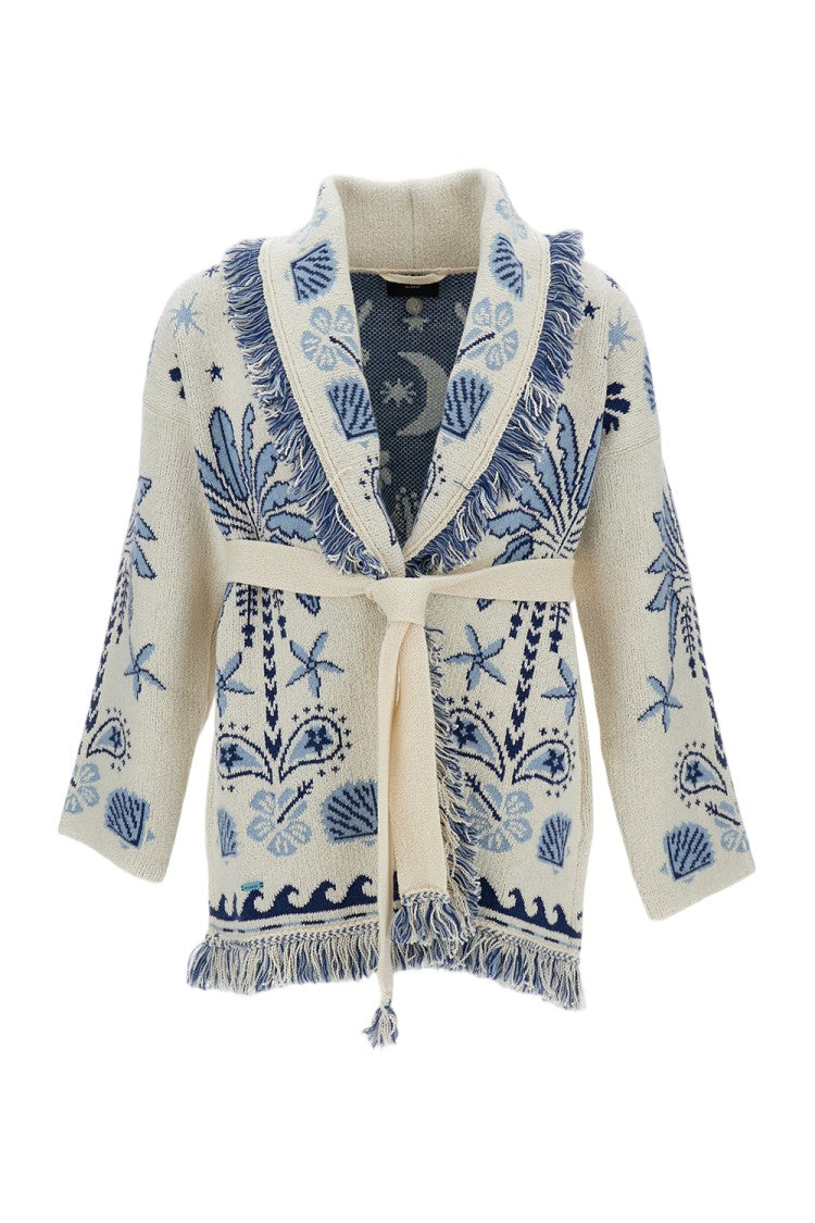 Alanui Long Cardigan 'Echoes Of The Island '